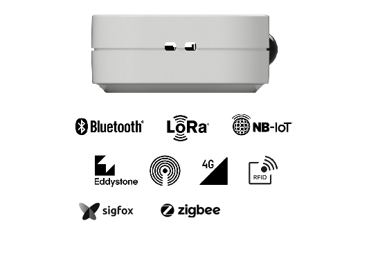 WavePointer SENSE IoT Hardware Plattform Sensor, Feedback-Button, PIR, Bewegung, Motion LoRaWAN, BLE, Bluetooth, NB-IOT, RFID